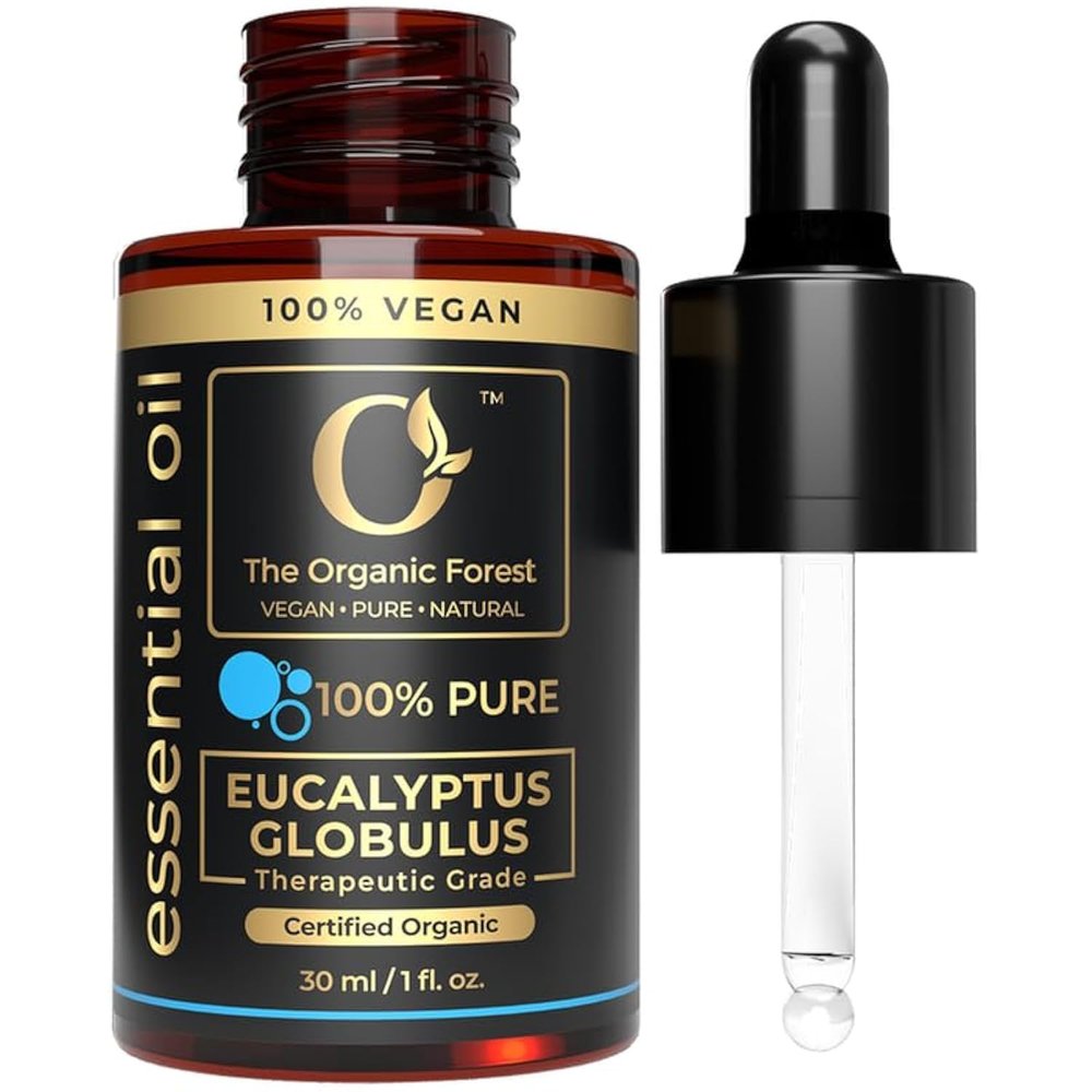 100% Plant Based Eucalyptus Essential Oil - Aromatherapy & Skin Care Oil - Plant Based & Natural Eucalyptus Oil for Body Wash, Diffuser & Massage
