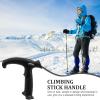 Baluue Ergonomic Cane Knob Replacement Handle for Walking Sticks T-Handle Design for Enhanced Stability and Resistance Easy to Clean Accessory Outdoor Hiking Elegant Style view 3