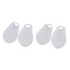 Healvian 4pcs Silicone Little Toe Tubes Protector for Toe Elastic Bunion Sleeve for Comfort and Prevents Calluses and Rubbing for Daily Use view 1