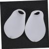 Healvian 4pcs Silicone Little Toe Tubes Protector for Toe Elastic Bunion Sleeve for Comfort and Prevents Calluses and Rubbing for Daily Use view 4