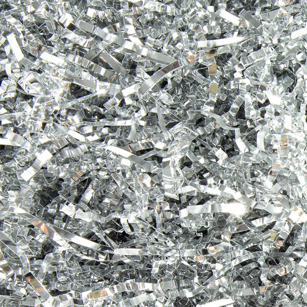 JINZOFLY Crinkle Cut Paper Shred Filler, 100g Shredded Paper for Gift Wrapping Basket, Crinkle Paper Easter Grass Paper for Wedding Birthday Wrapping Boxes Bags