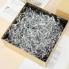 JINZOFLY Crinkle Cut Paper Shred Filler, 100g Shredded Paper for Gift Wrapping Basket, Crinkle Paper Easter Grass Paper for Wedding Birthday Wrapping Boxes Bags view 2