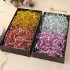 JINZOFLY Crinkle Cut Paper Shred Filler, 100g Shredded Paper for Gift Wrapping Basket, Crinkle Paper Easter Grass Paper for Wedding Birthday Wrapping Boxes Bags view 4