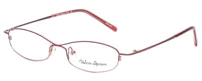 Calabria Valerie 9111 Oval Reading Glasses +1.50 Burgundy Red Pink Women