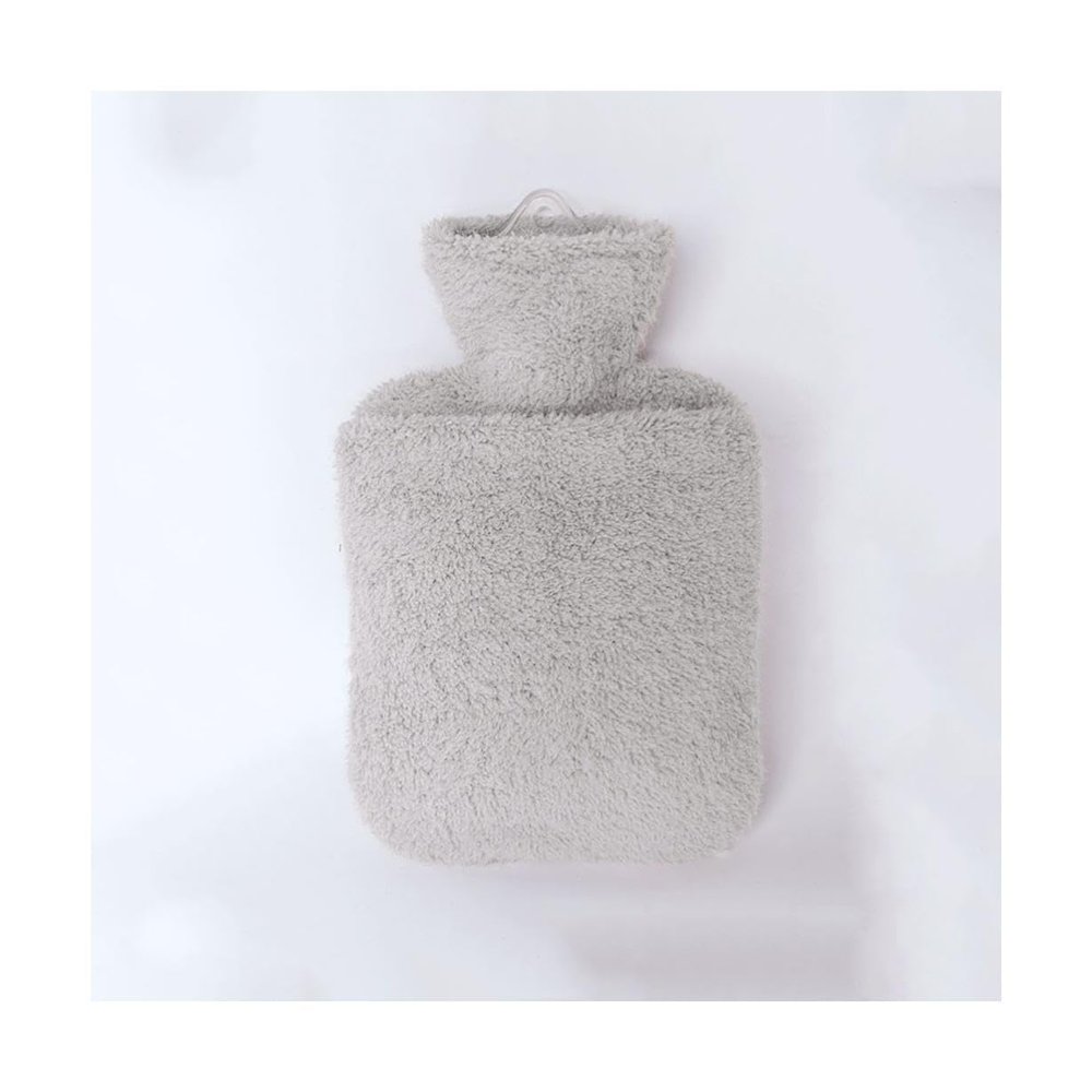 1L hot Water Bottle with Cover Water-Filled Warmth hot Water Bag with Hand Pocket hot Compress Warm Water Bottle for Bed