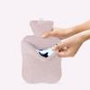 1L hot Water Bottle with Cover Water-Filled Warmth hot Water Bag with Hand Pocket hot Compress Warm Water Bottle for Bed view 4