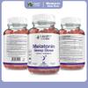 Health Dose Melatonin 6 mg Extra Strength Gummy, Pre-Bedtime Supplement for Restful Sleep, Adults, 90 Gummies, Mixed Berries Flavor, Pack of 5. view 2