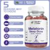 Health Dose Melatonin 6 mg Extra Strength Gummies, Pre-Bedtime Supplement for Restful Sleep, for Adults, 90 Gummies, Mixed Berries, Pack of 3 view 4