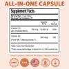 Health Dose Vitamin D3 10,000 IU + K2 (MK7) Supplement, 2-in-1 Formula, Immune Support, a Healthy Mood, Heart, Joint, Teeth, Bone Health, Calcium Absorption, 180 softgels. (3) view 3