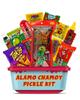 Alamo Chamoy Pickle Kit, Mexican Candy Mix make the Famous TikTok Trend, (13 Pieces) Includes Original Alamo Dill Pickle, Baby Lucas, Lucas Gusano, Skwinkles Salsaghetti, & Pulparindo by LookOn view 1