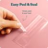 Pack It Chic - 8 X 10 Self Sealing Cellophane Bags (1000 Pack) - Resealable Adhesive Clear Bags for Gifts, 8X10 Photos, Prints, Cards, and Envelopes view 4