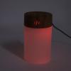 260ml Mini Humidifier,Low Noise Aroma Air Diffuser Humidifier with Colorful LED Night Light Wood Grain USB Design,Desktop Mute Air Purification Cool Mist Humidifier for Home Bedroom(Dark Wood Grain) view 2