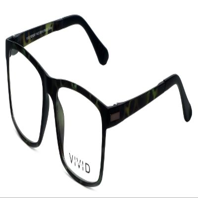 Calabria Viv Collection 2009 Rectangular Blue Light Blocking Reading Glasses +1.00 Green Tortoise Havana Men Women