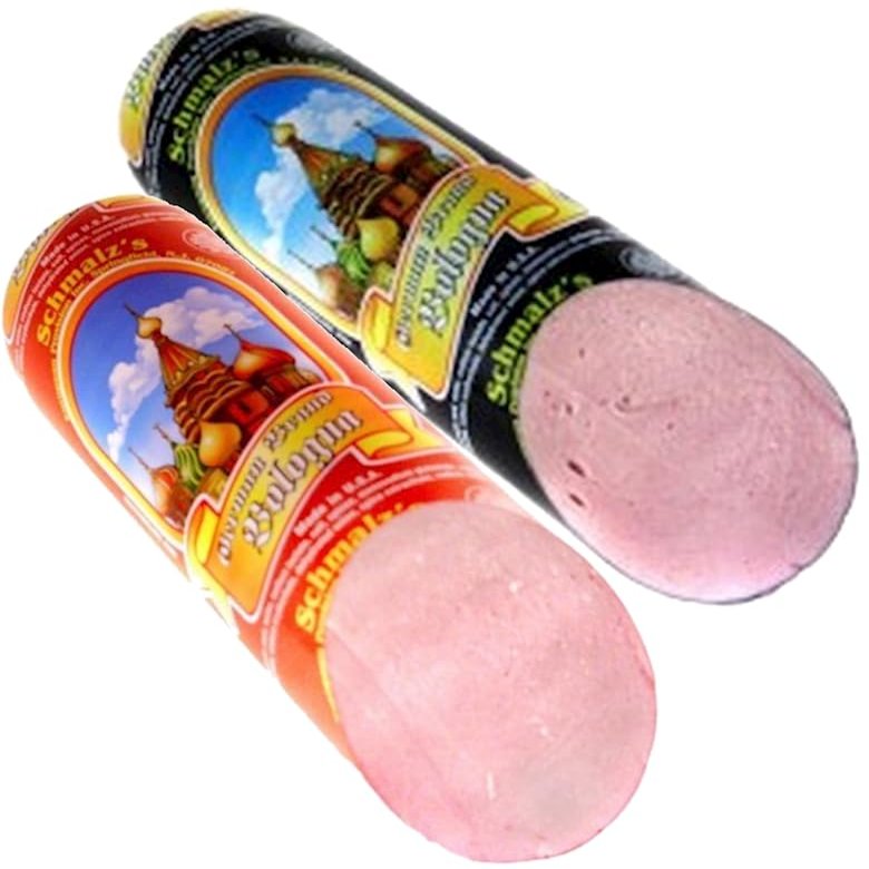Shmalz's Bologna German Brand 2.8 Lb - Lunch Meat Deli Essential For Flavorful Lunches - Authentic German Bologna, Perfect For Sandwiches & Snacks