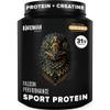 BIRDMAN Falcon Performance Vegan Protein Powder, 31g Protein, 5g Creatine, 5g BCAA, Probiotics, Electrolytes, Pre Workout, Low Carb, Sugar Free & Dairy Free, Plant Based Vanilla Protein -19 Servings view 1