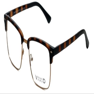 Calabria Viv Collection 257 Square Blue Light Blocking Reading Glasses +2.50 Tortoise Havana Brown Gold Men Women