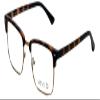 Calabria Viv Collection 257 Square Blue Light Blocking Reading Glasses +2.50 Tortoise Havana Brown Gold Men Women view 1
