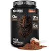 Birdman Falcon Performance Vegan Protein Powder, 31g Protein, 5g Creatine, 5g BCAA, Probiotics, Electrolytes, Pre Workout, Low Carb, Sugar Free & Dairy Free, Plant Based Chocolate Protein -19 servings view 1