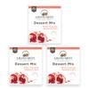A Blend Above White Chocolate Raspberry Swirl Pie Mix - No-Bake Desserts, All Natural, Gluten Free, No MSG - Instant Dessert Mix, Fruit Dip, Bagel Topping, Frosting, Cheesecake Filling - Makes 16 Oz (Pack of 3) view 1