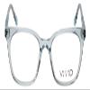 Calabria Viv Collection 912 Oval Reading Glasses +3.00 Blue Crystal Men Women view 1