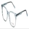 Calabria Viv Collection 912 Oval Reading Glasses +3.00 Blue Crystal Men Women view 2