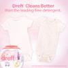 Dreft Laundry Detergent Pacs, Lightly Scented, Lavender, For Baby and Family, XL Pacs, 25 Count view 4