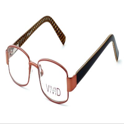 Calabria Viv Kids 117 Rectangular Reading Glasses +2.00 Brown Girls
