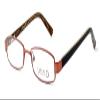 Calabria Viv Kids 117 Rectangular Blue Light Blocking Reading Glasses +2.50 Brown Girls view 1