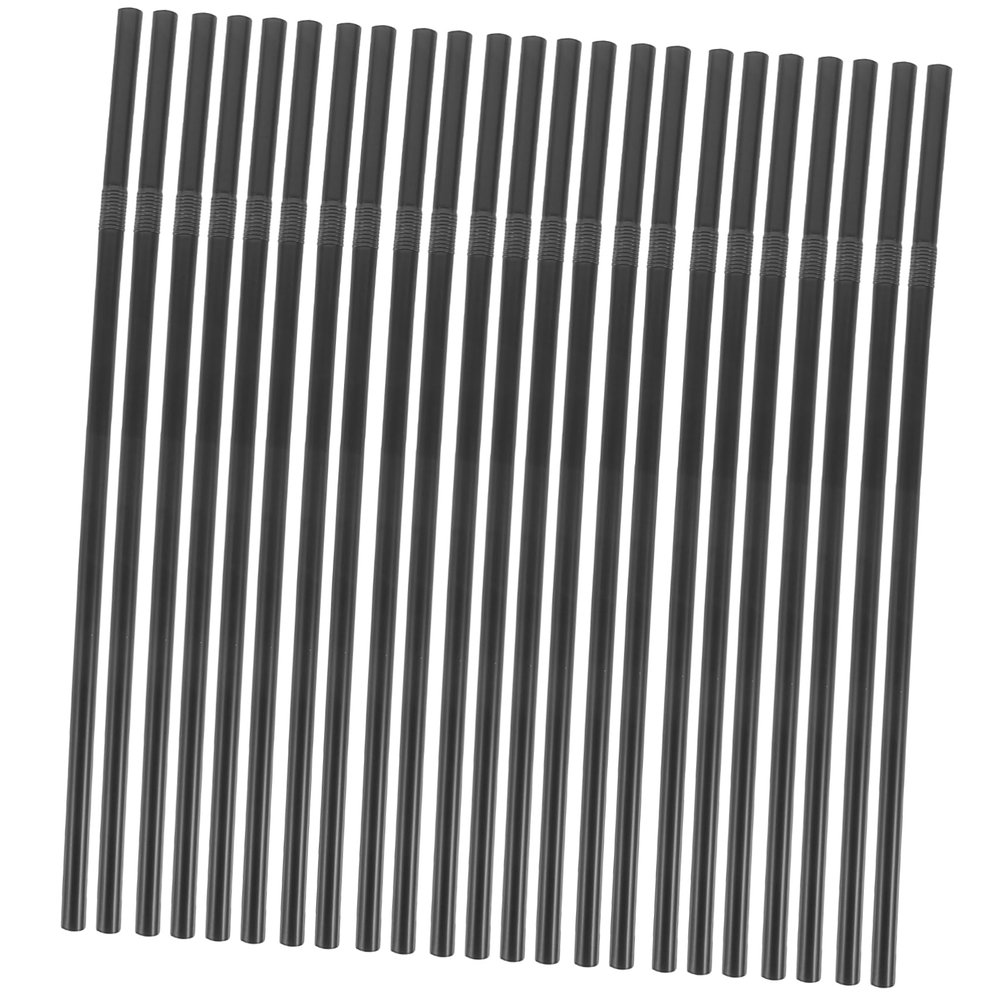 200pcs Disposable Beverage Straws Fun and Unique for Cocktails Mojitos and More Curved Drinking for Bars