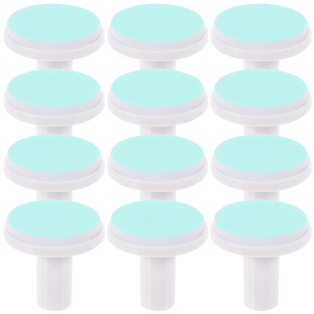 POPETPOP Baby Nail File Replacement Pads - 12pcs Nail Trimmer Replacement Pads Baby Nail Grinding Heads Nail Clippers Replacement Pads for Infant Over 12 Months
