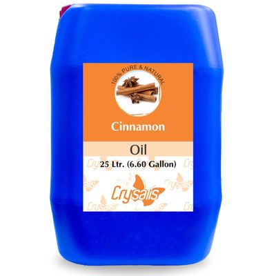 Crysalis Cinnamon (Cinnamomum Zeylanicum) Oil - 845.35 Fl Oz (25L)