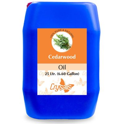Crysalis Cedar Wood (Cedrus) Oil - 845.35 Fl Oz (25L)