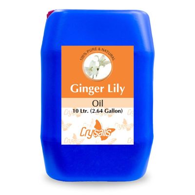 Crysalis Ginger Lily (Hedychium coronarium) Oil - 338.14 Fl Oz (10L)