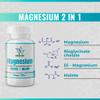 Magnesium, Bisglycinate, Malate, for Brain, Sleep, Stress, Bone and Muscle, Energy view 3