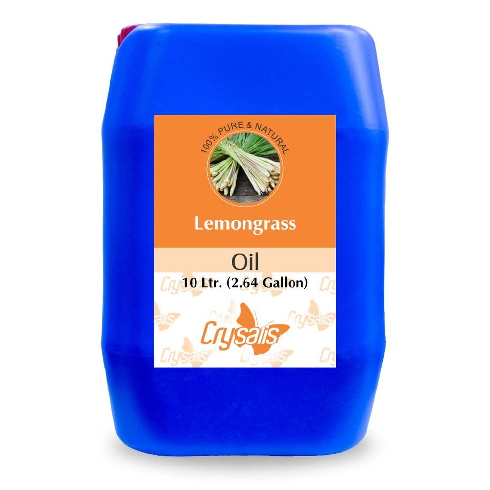 Crysalis Lemon Grass (Cymbopogon Citratus) Oil - 338.14 Fl Oz (10L)