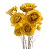 Ginkgo Leaf Rose Bouquet, Handmade Bouquet for Living Room Decoration, Handicraft Ginkgo Dried Flowers as a Gift to Friends, Natural Bouquet Decoration view 1