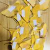Ginkgo Leaf Rose Bouquet, Handmade Bouquet for Living Room Decoration, Handicraft Ginkgo Dried Flowers as a Gift to Friends, Natural Bouquet Decoration view 2
