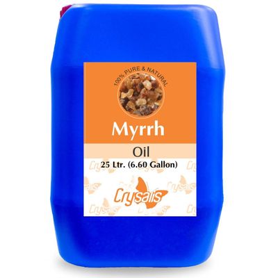 Crysalis Myrrh Oil (Commiphora Myrrha) Oil - 845.35 Fl Oz (25L)