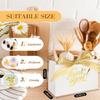 EQOREIIN Mini Gift Bags, 70 Pack - 4.5x1.8x3.9 Inches White Kraft Paper Gift Bags with Bow Ribbon for Birthday, Wedding, Baby Shower view 3