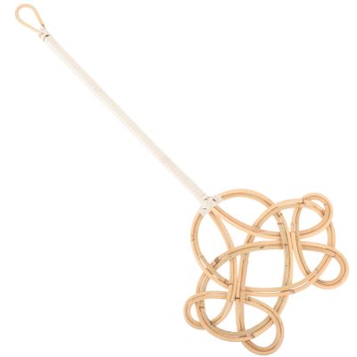 Healvian Quilt Cleaning Tool for Dust Removal Long Handle Rattan Beater for Carpets and Rugs and Refreshing for Home Cleaning