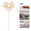 Healvian Quilt Cleaning Tool for Dust Removal Long Handle Rattan Beater for Carpets and Rugs and Refreshing for Home Cleaning view 4