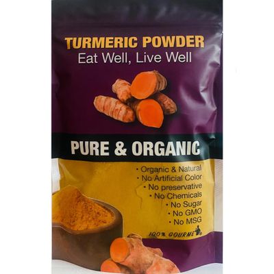 100% Gourmet Organic Turmeric Powder 1 lb Bulk Turmeric Powder for Cooking & Recipes, Warm Earthy Flavor, USDA Organic & Kosher Certified, Packed in USA