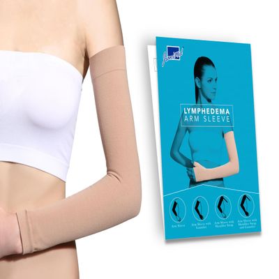 JianiMed Lymphedema Arm SleeveGraduated Compression, 20-30, Blood Circulation, Arm Support for Swelling, Taiwan Excellence, 1 PC L