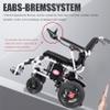 15KM Electric Wheelchairs, Foldable Lightweight Portable All Terrain Power Motorized Wheel Chair for Adults Seniors view 2