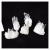 5PC Natural Crystal Cluster, Transparent Quartz Healing Stone, Home Decoration raw Materials Mineral DIY Gifts view 1