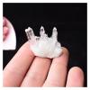 5PC Natural Crystal Cluster, Transparent Quartz Healing Stone, Home Decoration raw Materials Mineral DIY Gifts view 2