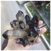 1000g Natural Black Quartz Crystal Cluster, Mineral, Healing (Size : 350-400g) view 1