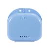 Denture Bath Box Organizer Dental False Teeth Appliance Container Storage Boxes Dentures Cleaner Denture Bath Storage Box Case (Color : A) (D) view 4