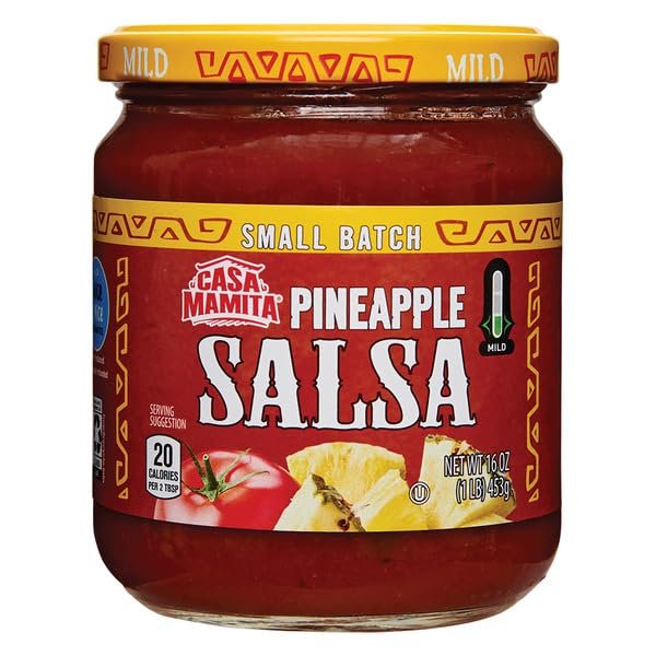 Casa Mamita Pineapple Salsa - 16 oz (454g)