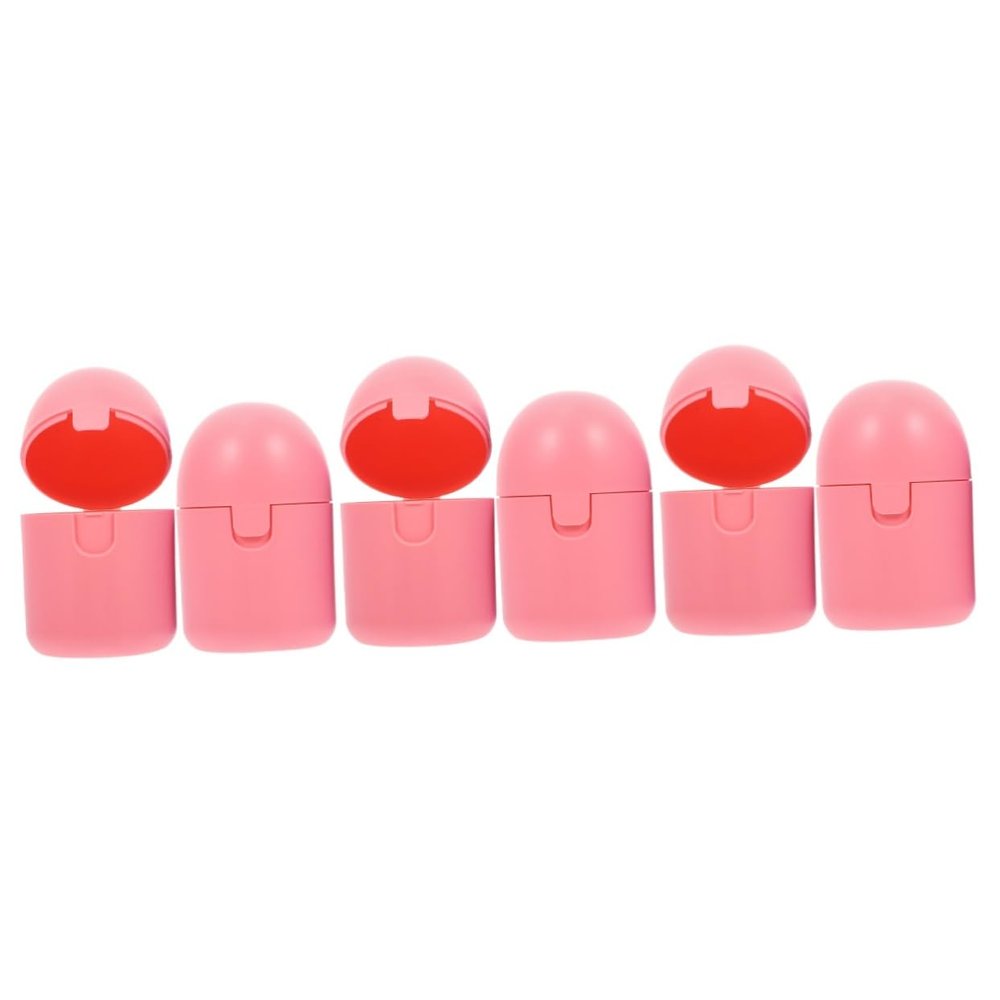 Healvian 6pcs Period Cup Storage Box Compact Organizer for Personal Items Lightweight and Durable for Women Supplies